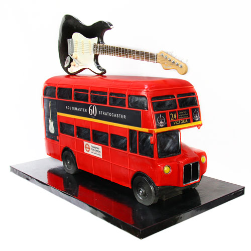 Fender Stratocaster London Bus