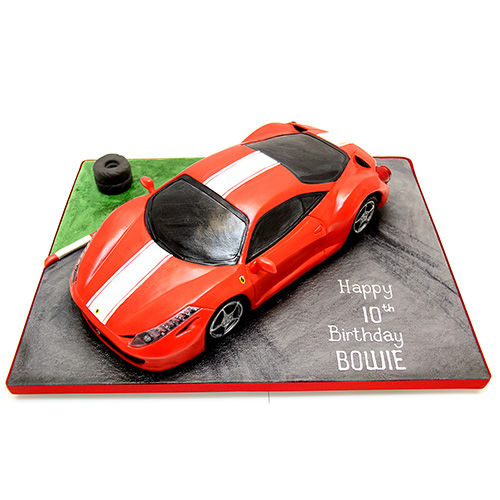 Ferrari 458 Italia Cake