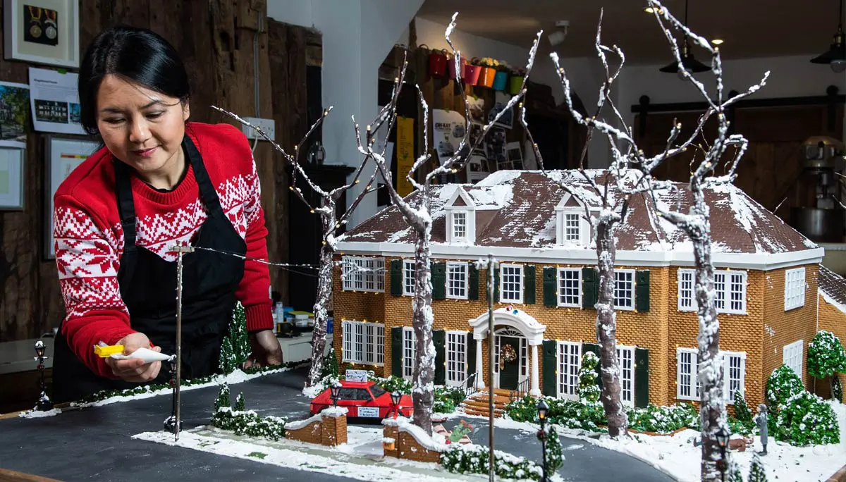 Home Alone Gingerbread House