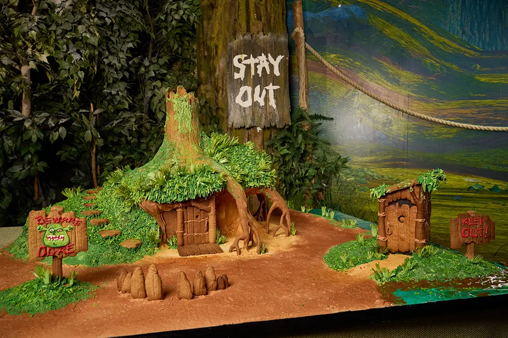 Shrek's House in Gingerbread