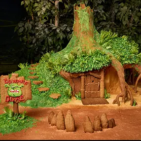 Shrek Gingerbread House